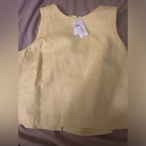 Banana Republic Linen crop size Large